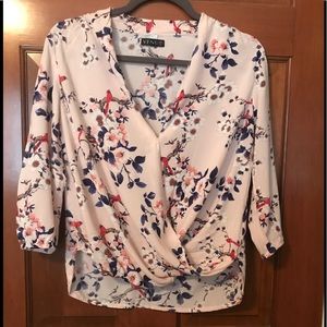 Venus pink floral top